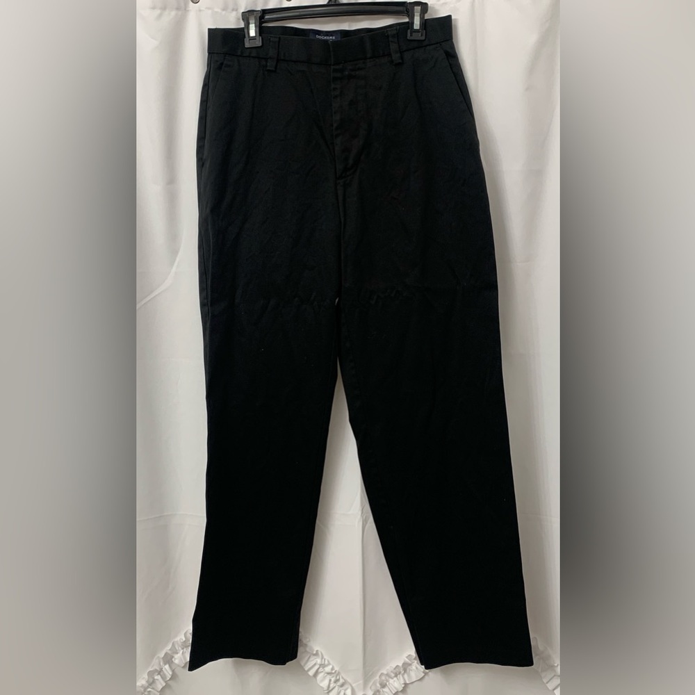 Men’s Dockers D3 Classic Fit Pants Size 32/32 Black EUC